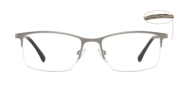 Sandoval Rectangle Prescription Glasses - Gray