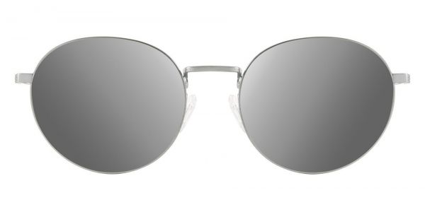 Judge Round Prescription Glasses - Silver