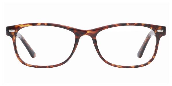 Village Rectangle Prescription Glasses - Tortoise