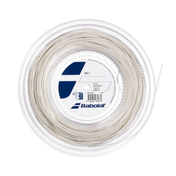Multifilament String Babolat Xalt 1.30 200 m Reel  White 243150163130