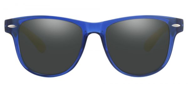 Radio Square Prescription Glasses - Blue