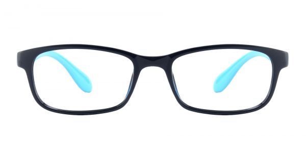 Amos Rectangle Prescription Glasses - Black