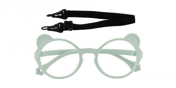 Teddy Round Prescription Glasses - Green