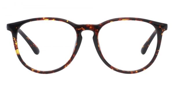 Maple Oversized Round Prescription Glasses - Tortoise