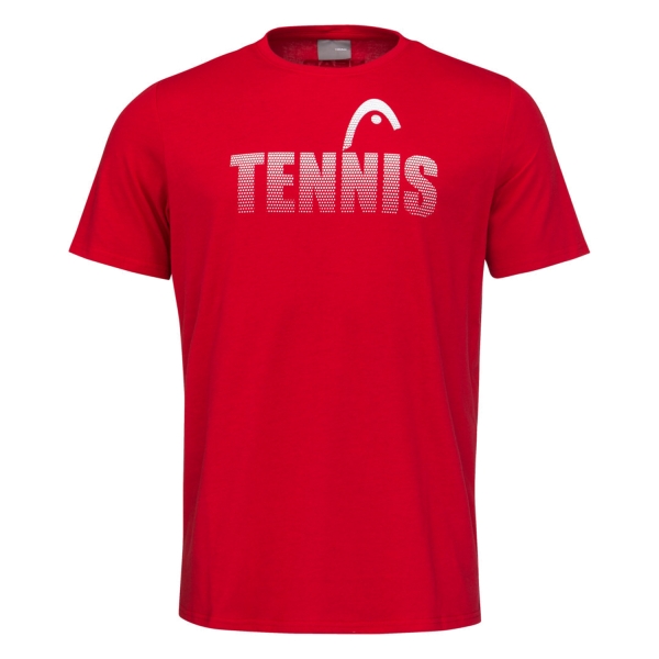 Tennis Polo and Shirts Boy Head Club Colin TShirt Junior  Red 816213RD