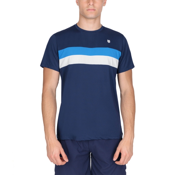 Men's Tennis Shirts KSwiss Core Team TShirt  Navy 104923400