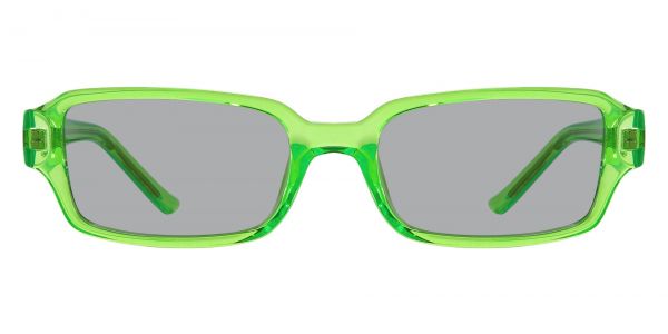 Maja Rectangle Prescription Glasses - Green