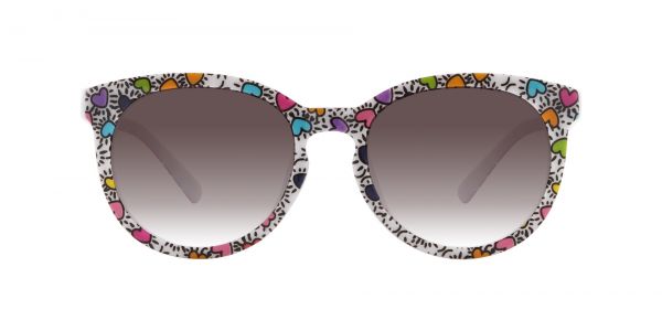 Avery Round Prescription Glasses - Floral