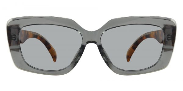 Chandler Rectangle Prescription Glasses - Gray