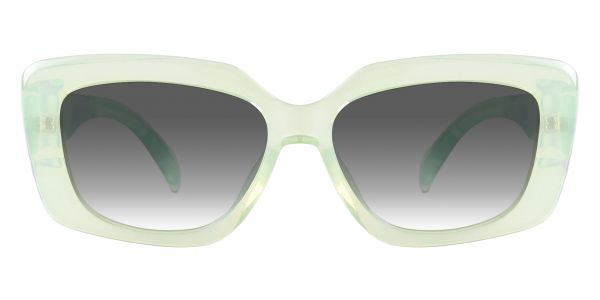 Chandler Rectangle Prescription Glasses - Green