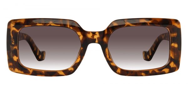 Monticello Rectangle Prescription Glasses - Tortoise