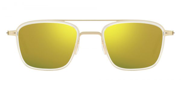 Gabriel Aviator Prescription Glasses - Gold