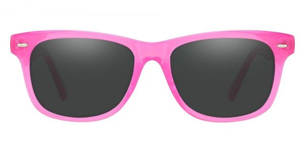 Kids Eureka Square Prescription Glasses - Pink