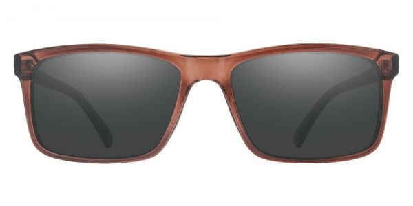 Matthew Rectangle Prescription Glasses - Brown