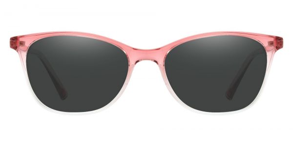 Clair Classic Square Prescription Glasses - Pink