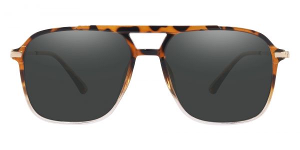 Curry Aviator Prescription Glasses - Tortoise