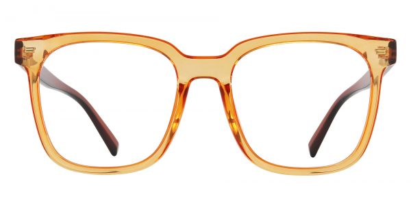 Charlie Oversized Prescription Glasses - Orange