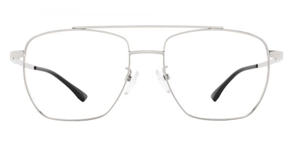 Tully Aviator Prescription Glasses - Silver