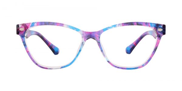 Alexandria Cat Eye Prescription Glasses - Purple