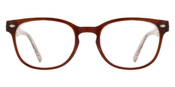 Swirl Classic Square Prescription Glasses - Brown