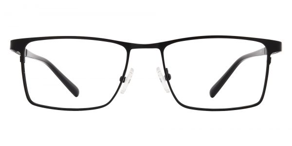 Cheshire Rectangle Prescription Glasses - Black