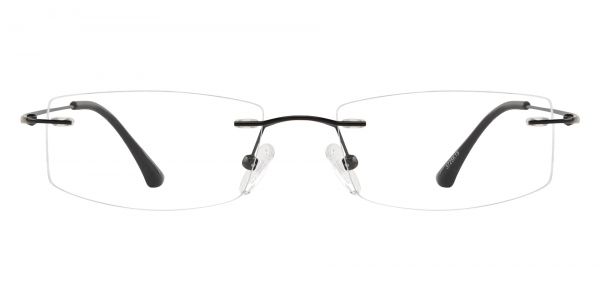 Traverse Rimless Prescription Glasses - Black