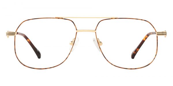 Russo Aviator Prescription Glasses - Tortoise