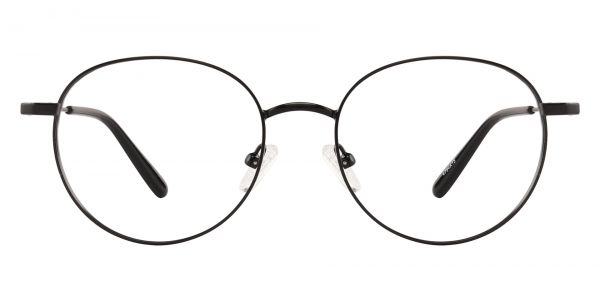 Hansen Round Prescription Glasses - Black