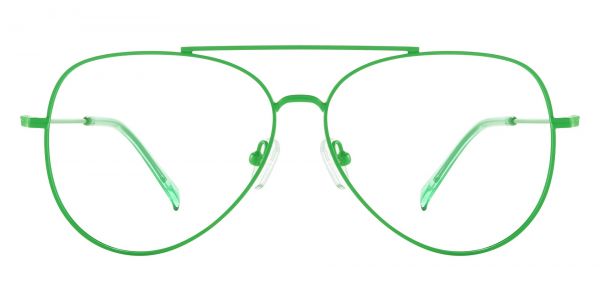 Felton Aviator Prescription Glasses - Green