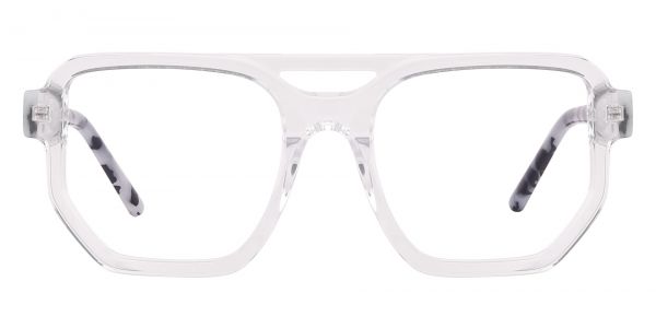 Reyes Aviator Prescription Glasses - Clear