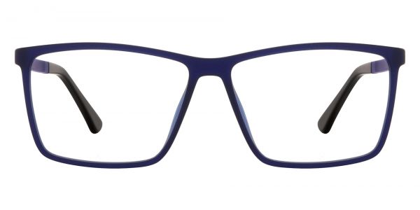 Louie Square Prescription Glasses - Blue