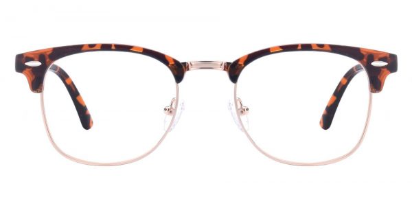 Salvatore Browline Prescription Glasses - Tortoise