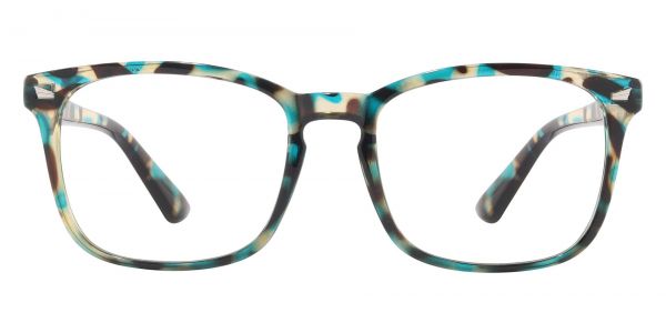 Bassett Square Prescription Glasses - Floral