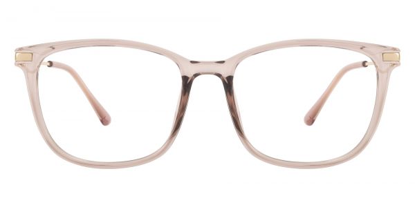 Katie square Prescription Glasses - Clear