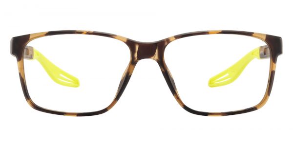 Nathan Rectangle Prescription Glasses - Tortoise