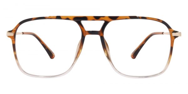 Curry Aviator Prescription Glasses - Tortoise