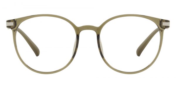 Anaheim Round Prescription Glasses - Green