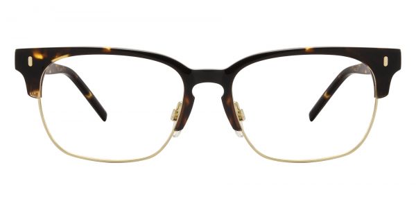 Ethan Browline Prescription Glasses - Tortoise