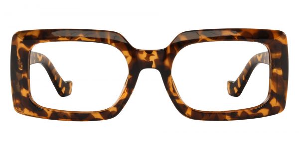 Monticello Rectangle Prescription Glasses - Tortoise