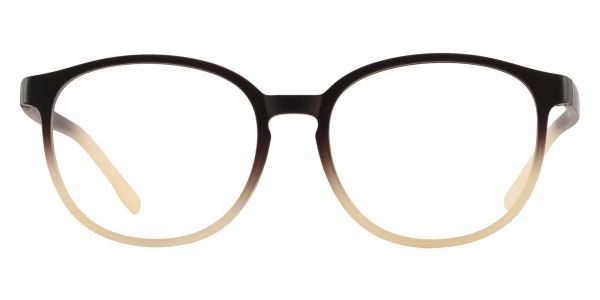 Molasses Round Prescription Glasses - Brown