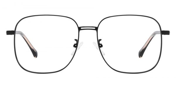 Patricia Square Prescription Glasses - Black