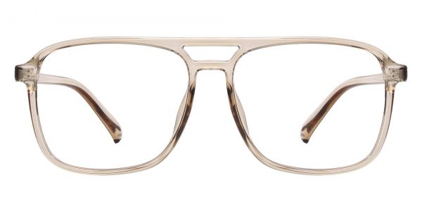 Edward Aviator Prescription Glasses - Brown