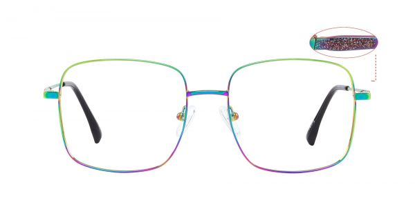 Kerrigan Square Prescription Glasses - Two-tone/Multi Color