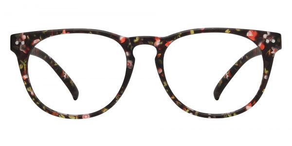 Vanessa Oval Prescription Glasses - Floral