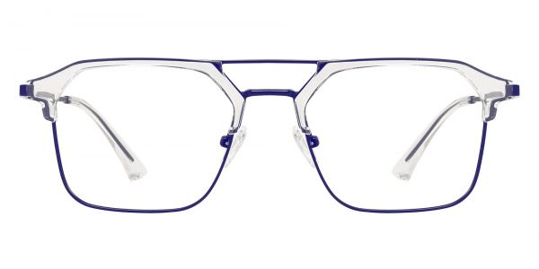 Levin Browline Prescription Glasses - Clear