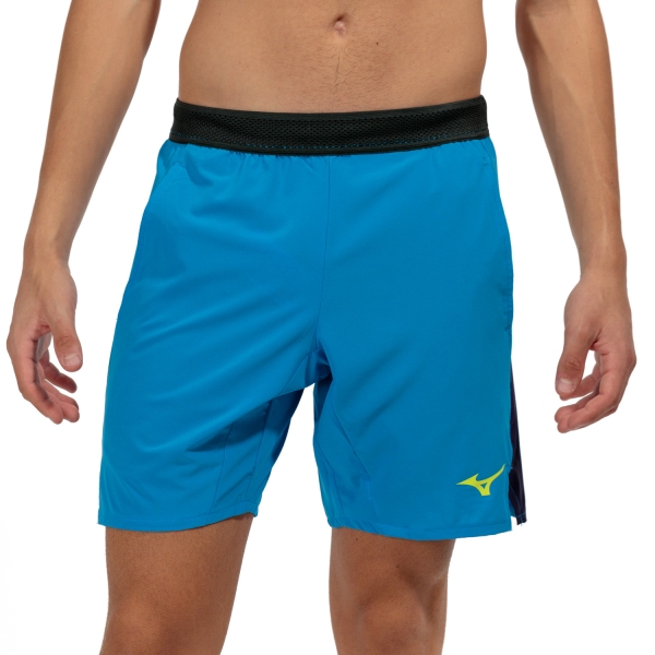 Men's Tennis Shorts Mizuno Release Amplify 8in Shorts  Cloisonne 62GBA50021