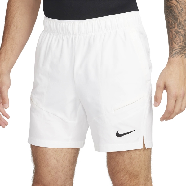 Men's Tennis Shorts Nike Court Advantage 7in Shorts  White/Black FD5336100