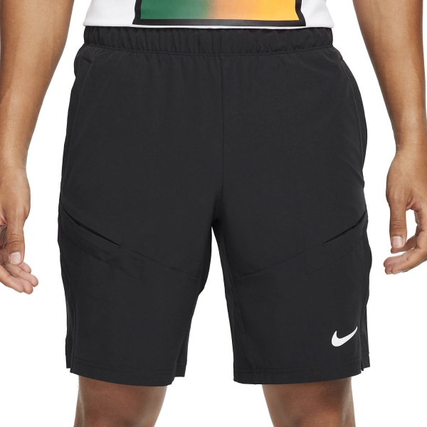 Men's Tennis Shorts Nike Court Advantage 9in Shorts  Black/White FD5330010