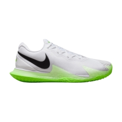 Nike Air Zoom Vapor Cage 4 Rafa HC - White/Black/Action Green/lt Lemon Twist